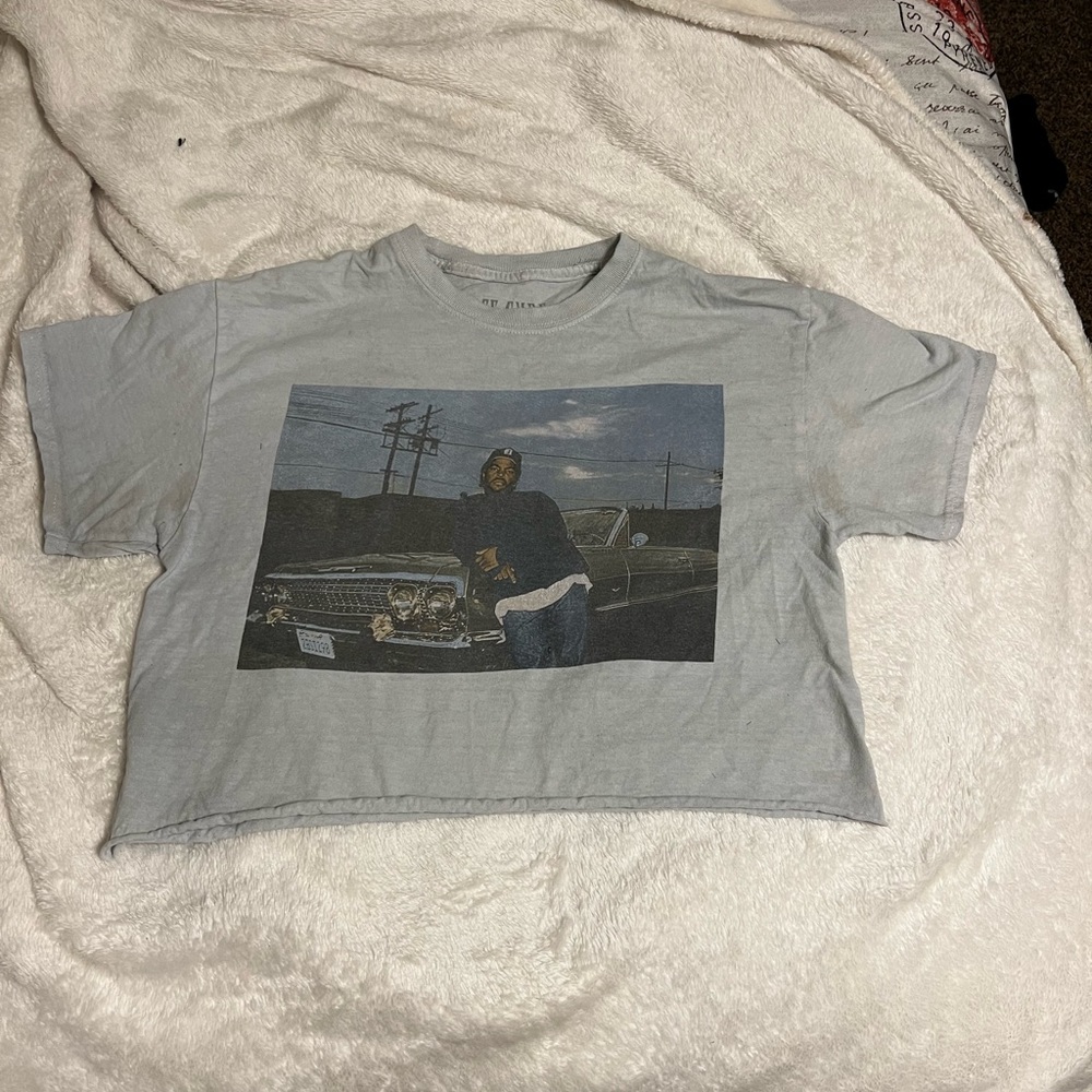 Ice cube crop top